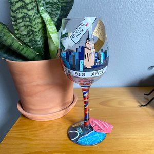 NEW Lolita New York Wine Glass